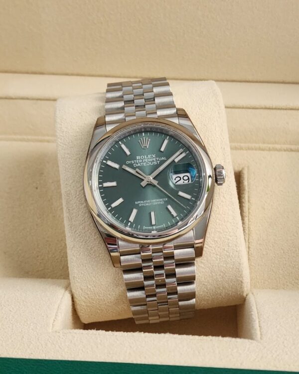 Datejust 36 Mint Green