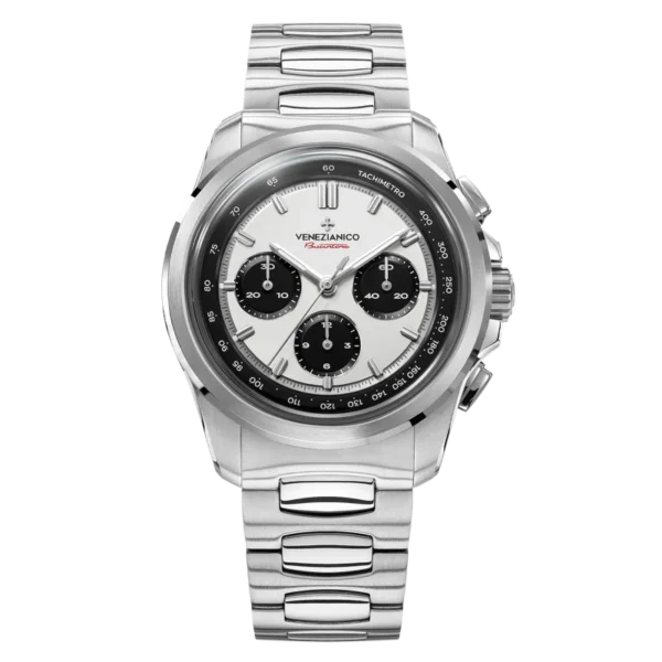 Venezianico Bucintoro Chrono White (Panda Dial) 42mm