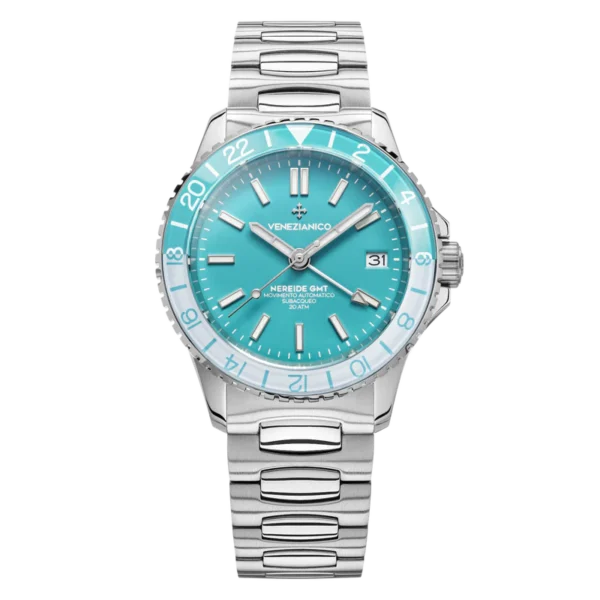 Venezianico Nereide GMT Cielo Blue 39mm