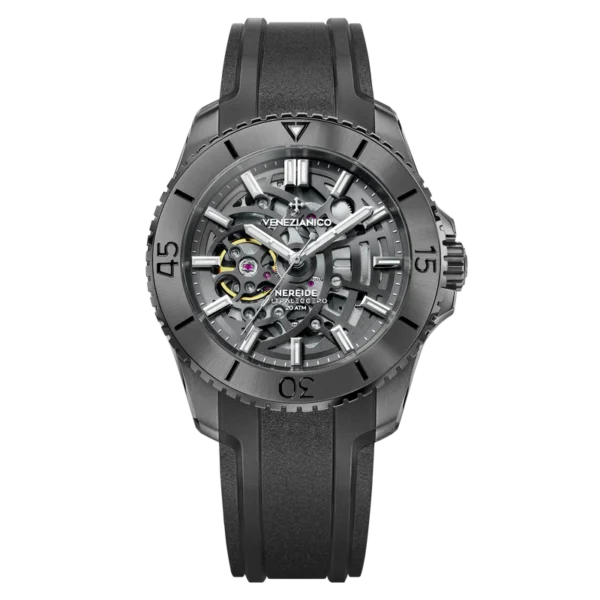 Venezianico Nereide Ultraleggero Black 42mm