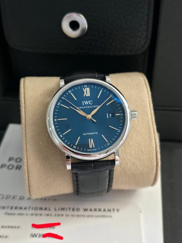 IWC Portofino Blue Dial 40mm