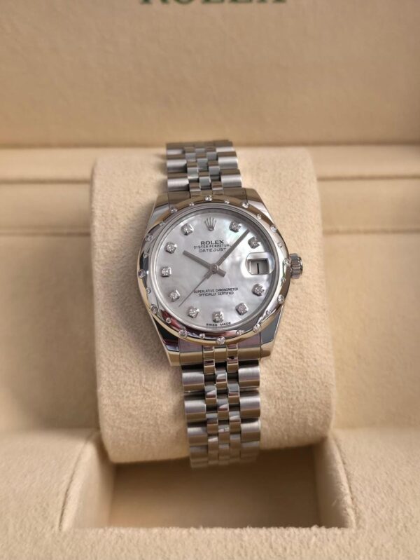 Rolex Datejust 31mm Mop Dial Diamond Bezel 2020