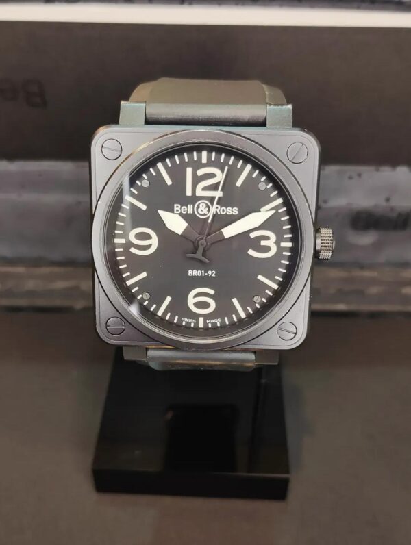 Beel&Ross BR01-92 Black PVD 45mm 2014 (Mint Condition)