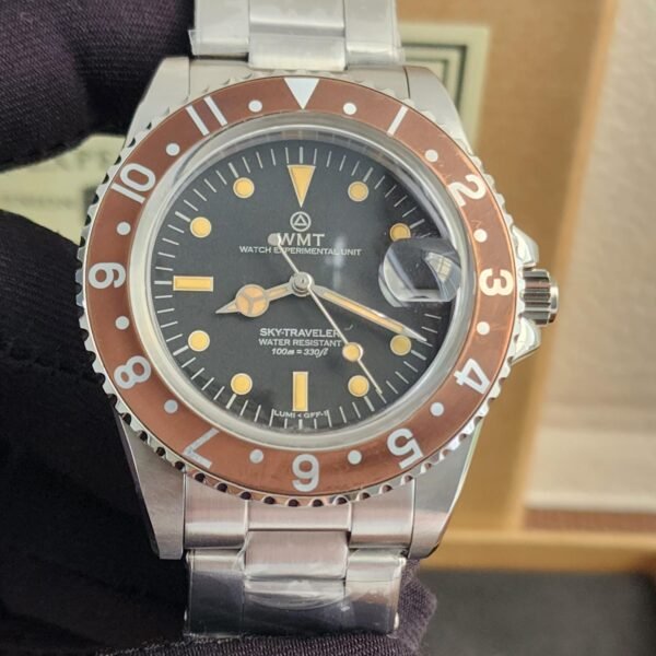 WMT San Ford Brown Bezel Black Dial 39,5mm