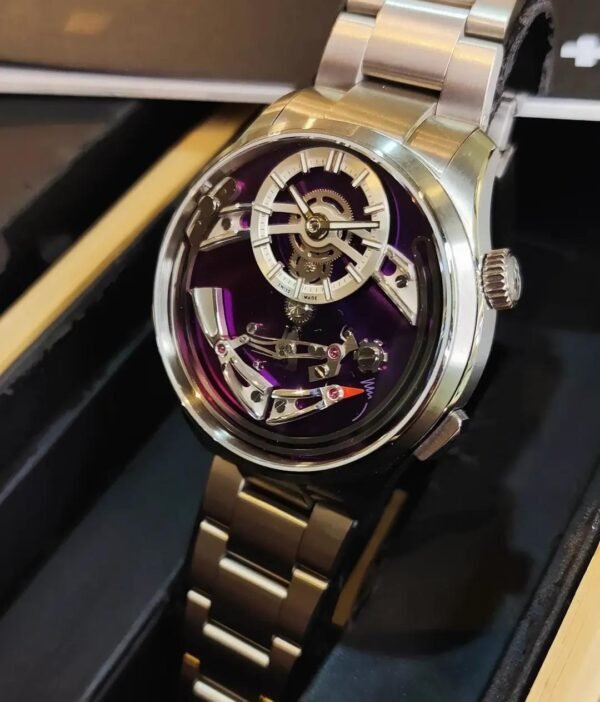 Christopher Ward Belcanto Titanium Violet Dial 41mm 2024