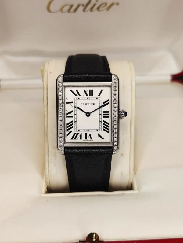 Cartier Tank Solo Size Lage Diamon Bezel 2019