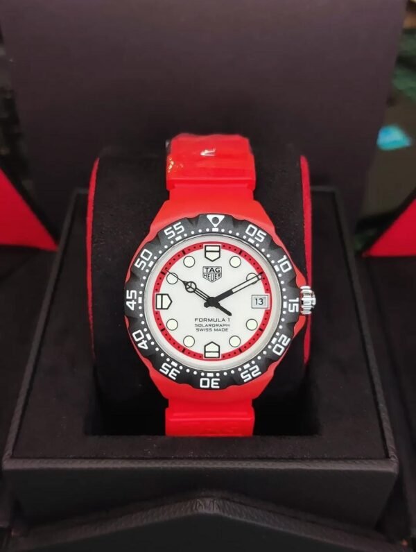 Tag Heuer Formula 1 Solargraph Red Case 38mm 2026